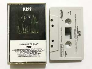 ■カセットテープ■キッス Kiss『Dressed To Kill』地獄への接吻「ロックンロール・オールナイト」収録■同梱8本まで送料185円