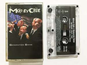 ■カセットテープ■モトリー・クルー Motley Crue『Generation Swine』■同梱8本まで送料185円