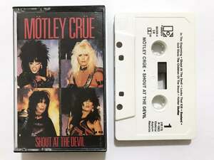 ■カセットテープ■モトリー・クルー Motley Crue『Shout At The Devil』シャウト・アット・ザ・デヴィル■同梱8本まで送料185円