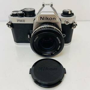 動作品　Nikon new FM2 NIKKOR 50mm 　F 1.8 i15510 60サイズ発送 