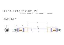 石英ガラス系,マルチ(280本)光ケーブル、径Φ7、長さ0.5m,他長さ可 (角⇔角)、バネで接続安定（ケーブルはドイツのショット社製）GKN-75005_画像4