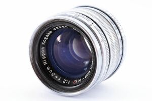 美品＊Nikon NIKKOR-H.C 5cm F2 単焦点 標準レンズ ライカ L39 Lマウント