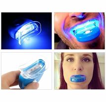 （新品未使用）電池付 歯のホワイトニングジェル ホワイトニングＬＥＤライト　ジェルライト　デンタルライト　白い歯に　歯科ライト B_画像2