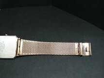 ◆ごえん堂◆稼働良品美品・電池交換済み◆SEIKO ドルチェ 10K刻印 QZ 金無垢 クオーツ 10金 6730-5160 Dolce セイコー 腕時計 6_画像7