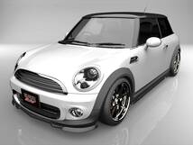 MF16 SU16 MINI クーパー R56 フロントアンダースポイラー サイドステップ 2点キット エアロパーツ_画像1