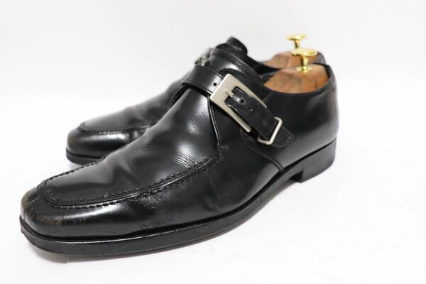 REGAL 25㎝　ビジネスシューズ Uチップ　ベルト　高級靴　本革　レザー　フォーマル　紳士靴　ドレス　革靴 メンズ　送料無料！