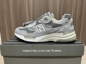 ニューバランス M992GR 27.5cm US9.5 New Balance グレー　正規品　未使用　新品　MADE IN USA 100円スタート