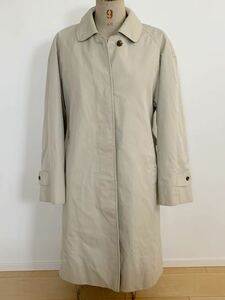 1円 正規品 Burberry バーバリー ステンカラーコート メンズ コート ベージュ L-XL相当 175-180cm相当 裏地 チェック 本物保証 売り切り