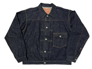 未使用品 40 SUGAR CANE シュガーケーン SC11937US Made in USA 13oz BLUE DENIM BLOUSE デニムジャケット Gジャン 1st ファースト 1937