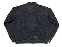 未使用品 40 SUGAR CANE シュガーケーン SC11937US Made in USA 13oz BLUE DENIM BLOUSE デニムジャケット Gジャン 1st ファースト 1937_画像2