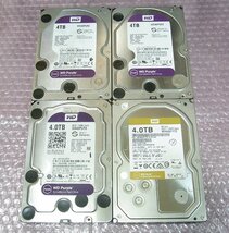 B37433 O-11315 3.5インチ HDD 4TB 4個セット 判定正常_画像1