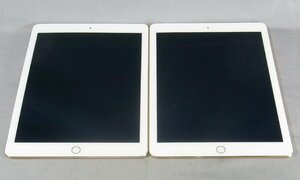 B37339 O-10355 au iPad Air2 Wi-Fi+Cellular 32GB MNVR2J/A 2台セット ジャンク