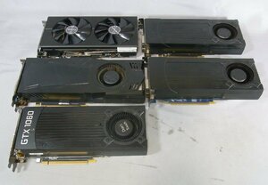 B37468 O-06213 難あり グラフィックボード 5個セット ジャンク　RX570 GTX1070 他