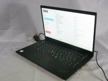 B37317 O-11215 Lenovo ThinkPad X1 Carbon 20QD001AJP Core i5 8265U 8GB ジャンク_画像1