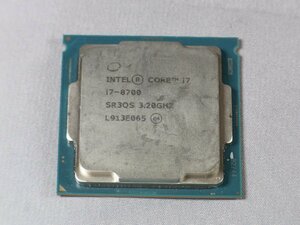 B37371 O-11236 intel Core i7-8700 SR3QS LGA1151 CPU 動作品