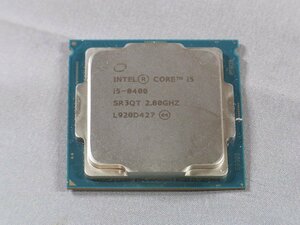 B37448 O-11299 intel Core i5-8400 SR3QT LGA1151 CPU 動作品