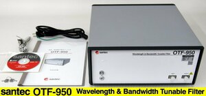 LB50035◆santec/サンテック OTF-950 Wavelength & Bandwidth Tunable Filter 波長帯域幅可変光フィルタ【返品保証なし】