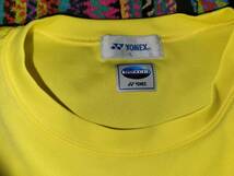 YONEX製非売品バドミントン日本代表支給品半袖Tシャツ_画像3