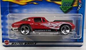 ホットウィール '63 CORVETTE Hot Wheels mattel マテル 2002 FACTORY SEALED