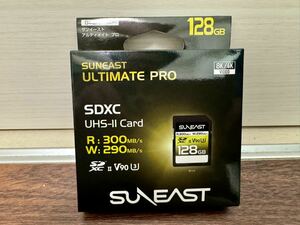 【新品】SUNEAST SDカード ULTIMATE PRO SDXC UHS-II Card 128GB SE-SDU2128GA300