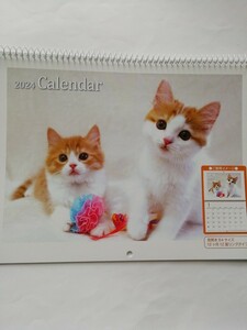 2024年猫の壁掛けカレンダー