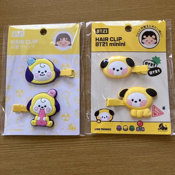 BT21 前髪クリップ VER.3 J(CHIMMY) HAIR CLIP BT21