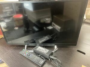 SONY 液晶テレビ BRAVIA リモコン付き ブラビア SH080441 KDL-24W600A 500円スタート