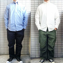 THE BAGGY バギー　オックスフォードボタンダウンシャツ ブルー XSサイズ　　OXFORD L/S BD SHIRTS_画像8