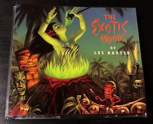  The Exotic Moods Of Les Baxter レス・バクスター 2枚組 CD リマスター盤 1996年 50年代 エキゾティカ モンド ラウンジ ラテン ジャズ 