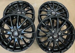 残り少【送料無料】新品 15×4.5J 45 100 4H (dos002-54)※ホイールのみ※165/55R15 155/60R15 165/60R15 等に　アルミ　1/2J 15インチ