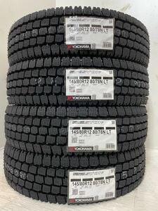 数量限定【送料無料】2023年新品４本セット 145/80R12 80/78N LT (WYK200-60)YOKOHAMA SY01v 145/80/12　スタッドレス　145R12 6PR相当