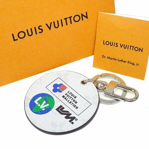 *C2084 new goods Louis Vuitton monogram Logos to- Lee porutokre key holder charm M68301 light gray men's lady's *