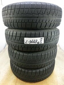 L-5448 中古スタッドレス ブリヂストン ICE PARTNER 2 195/65R15 91Q (4本)