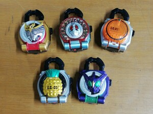 仮面ライダー鎧武 ロックシード?? 5コ　まとめてジャンク バンダイ