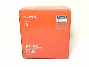 #35【新品未使用・保証期間内】SONY ソニー FE 85mm F1.8 SEL85F18