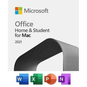 マイクロソフトOffice Home & Student 2021 for Mac 日本語版 [Mac用] 【ダウンロード版】