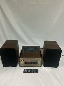 SANSUI サンスイ 真空管ハイブリッドアンプ搭載 CDステレオシステム SMC-300BT 大34