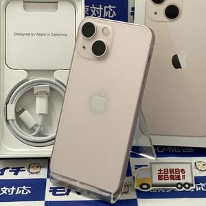 【美品】★iPhone13mini 128GB ピンク　MLJF3J/A Apple Store版SIMフリー 　電池86％　送料無料　初期付属品　即決　即日発送◆★2945