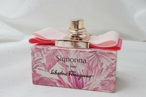 【蓋なし】Salvatore Ferragamo　Signoria in fiore シニョリーナ インフィオーレ オーデトワレ 50ml