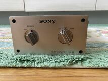 SONY ソニー ヘッドアンプ HA-55 通電確認　ジャンク品。_画像1