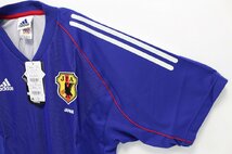 未使用保管品 サッカー日本代表 2002 タグ付き adidas ユニフォーム 収納袋 アディダス SAMURAI BLUE ① 11-G027/1/60P_画像5