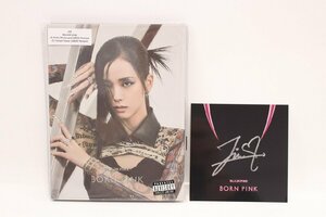 未開封 ジス 直筆サイン入りカード付き BLACKPINK BORN PINK CD JISOO ブラックピンク 11-G049Y/1/60L