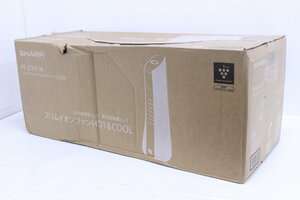 未使用保管品 SHARP シャープ スリムイオンファンHOT＆COOL PF-JTH1-N プラズマクラスター 2022年製 ゴールド系 11-L038X/1/160