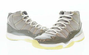 ☆ NIKE ナイキ AIR JORDAN 11 RETRO エアジョーダン11レトロ スニーカー 378037-001 31cm グレー 103