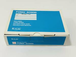 docomo FOMA SO906i Mirage Pink(ドコモ)　分割完済済み　未使用品