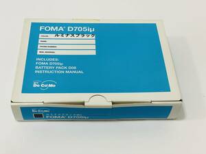 docomo FOMA D705iμルミナスブラック (ドコモ)　分割完済済み　未使用品