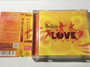 国内盤帯付CD26曲/ビートルズ/LOVE /ラヴ ●プロデュース:ジョージ・マーティン 送料¥180