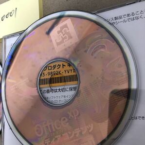 MK0001/中古品/Microsoft Office FrontPage /Office xp メディアコンテンツ  Version2002/2枚セット/プロダクトキー付属の画像4