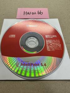 HW0266/中古品/Microsoft IntelliPoint 5.4 Mouse Software ディスクのみ