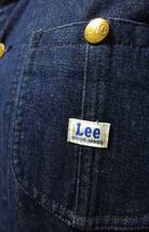 ■【新品・未使用品】Lee デニム ワークコート (L) ■_画像5